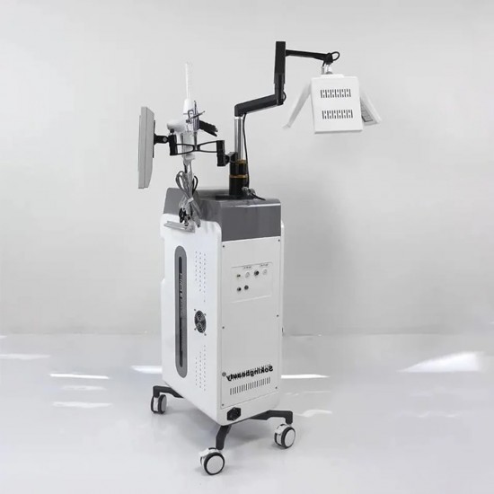 PDT Hair Regrowth Therapy Machine - Electrotherapy Ozone Comb with 650nm Red Light System Massager for Anti-Hair Loss
