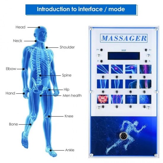 ESWT Shockwave Therapy Machine with 7 Heads - ED Treatment and Pain Relief Physiotherapy Tool